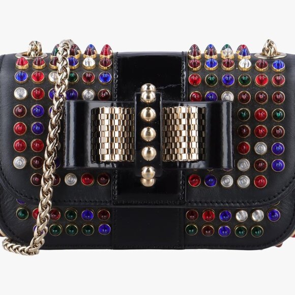 Christian Louboutin Handbags - CHRISTIAN LOUBOUTIN Wheat Charity chain Leather Black